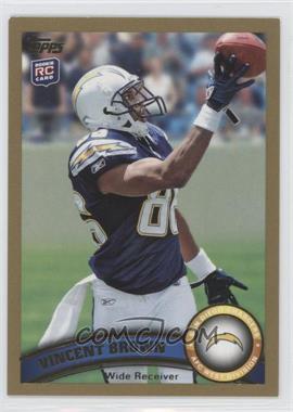 2011 Topps - [Base] - Gold #7 - Vincent Brown /2011