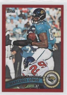 2011 Topps - [Base] - Red Border #245 - Marcedes Lewis /77