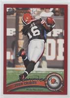 Josh Cribbs [EX to NM] #/77