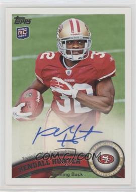 2011 Topps - [Base] - Rookie Variations Autographs #155 - Kendall Hunter