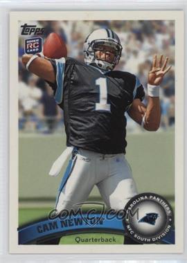 2011 Topps - [Base] #200.3 - Cam Newton (Making 4 With Left Hand)