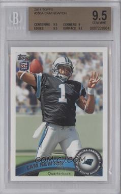 2011 Topps - [Base] #200.3 - Cam Newton (Making 4 With Left Hand) [BGS 9.5 GEM MINT]