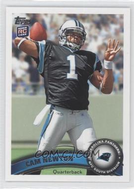 2011 Topps - [Base] #200.3 - Cam Newton (Making 4 With Left Hand)