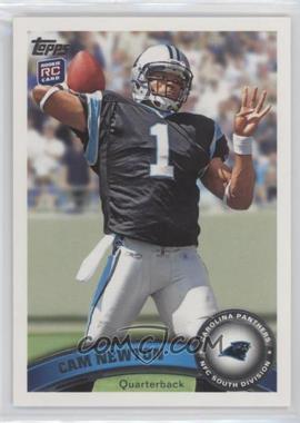 2011 Topps - [Base] #200.3 - Cam Newton (Making 4 With Left Hand)