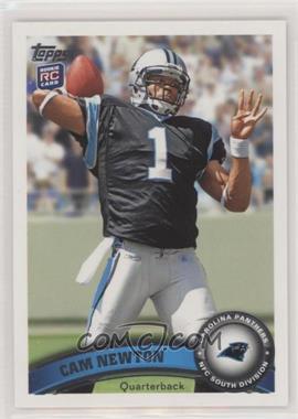 2011 Topps - [Base] #200.3 - Cam Newton (Making 4 With Left Hand)