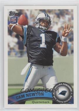 2011 Topps - [Base] #200.3 - Cam Newton (Making 4 With Left Hand)