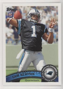 2011 Topps - [Base] #200.3 - Cam Newton (Making 4 With Left Hand)