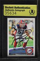 Paul Posluszny [BAS Beckett Auth Sticker]