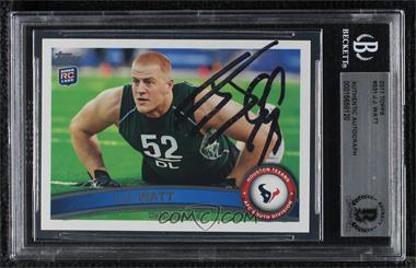 2011 Topps - [Base] #331 - J.J. Watt [BAS BGS Authentic]