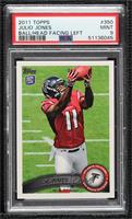 Julio Jones (Catching Ball Facing Left) [PSA 9 MINT]