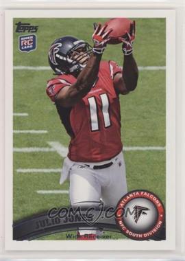 2011 Topps - [Base] #350.3 - Julio Jones (Catching Ball Facing Left)