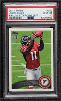 Julio Jones (Catching Ball Facing Left) [PSA 10 GEM MT]