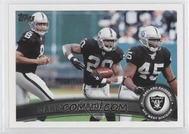 2011 Topps - [Base] #52 - Oakland Raiders Team