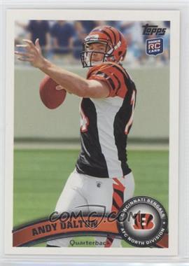 2011 Topps - [Base] #70.1 - Andy Dalton (ball in right hand)