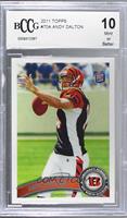 Andy Dalton (ball in right hand) [BCCG 10 Mint or Better]