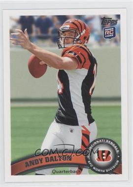 2011 Topps - [Base] #70.1 - Andy Dalton (ball in right hand)