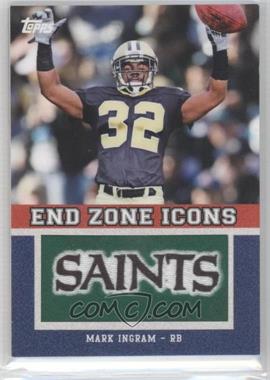 2011 Topps - End Zone Icons #EZI-21 - Mark Ingram