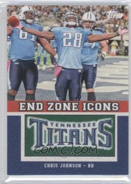 2011 Topps - End Zone Icons #EZI-5 - Chris Johnson