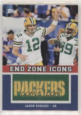 2011 Topps - End Zone Icons #EZI-50 - Aaron Rodgers