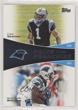 2011 Topps - Faces of the Franchise #FF-NW - Cam Newton, DeAngelo Williams