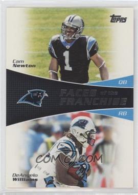2011 Topps - Faces of the Franchise #FF-NW - Cam Newton, DeAngelo Williams