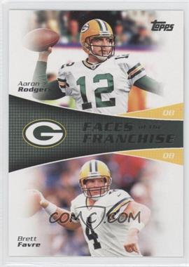 2011 Topps - Faces of the Franchise #FF-RF - Aaron Rodgers, Brett Favre