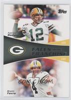 Aaron Rodgers, Brett Favre