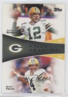 Aaron Rodgers, Brett Favre [EX to NM]