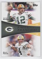 Aaron Rodgers, Brett Favre