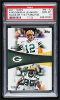 Aaron Rodgers, Greg Jennings [PSA 10 GEM MT]