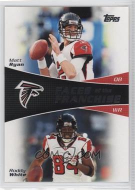 2011 Topps - Faces of the Franchise #FF-RW - Matt Ryan, Roddy White