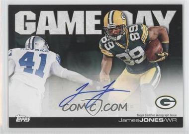 2011 Topps - Game Day Autographs #GDA-JJ - James Jones