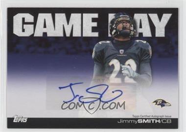 2011 Topps - Game Day Autographs #GDA-JSM - Jimmy Smith