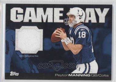 2011 Topps - Game Day Relics #GDR-PM - Peyton Manning