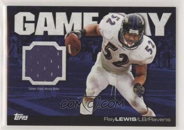 2011 Topps - Game Day Relics #GDR-RL - Ray Lewis