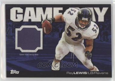 2011 Topps - Game Day Relics #GDR-RL - Ray Lewis
