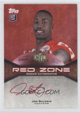 2011 Topps - Red Zone Rookie Autographs #RZRA-JB - Jon Baldwin /100