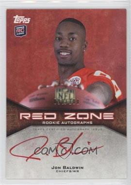 2011 Topps - Red Zone Rookie Autographs #RZRA-JB - Jon Baldwin /100