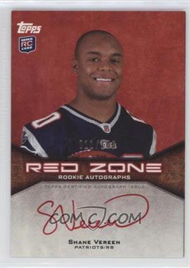 2011 Topps - Red Zone Rookie Autographs #RZRA-SV - Shane Vereen /100