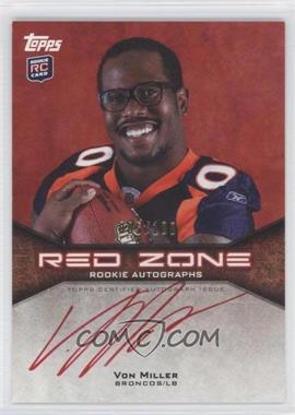 2011 Topps - Red Zone Rookie Autographs #RZRA-VM - Von Miller /100