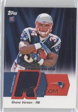 2011 Topps - Rookie Patch #HRP-SV - Shane Vereen