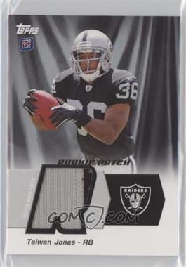 2011 Topps - Rookie Patch #HRP-TJ - Taiwan Jones