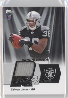 2011 Topps - Rookie Patch #HRP-TJ - Taiwan Jones