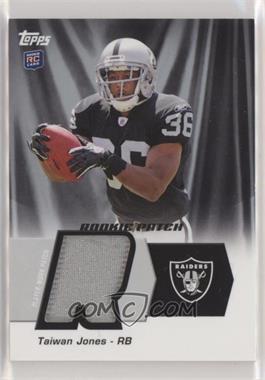 2011 Topps - Rookie Patch #HRP-TJ - Taiwan Jones