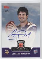 Christian Ponder #/90