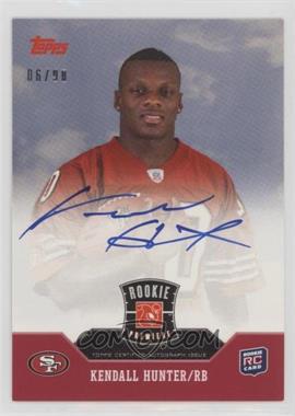 2011 Topps - Rookie Premiere Autographs #RP-KH - Kendall Hunter /90