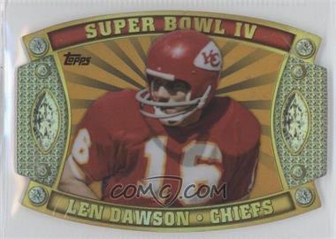 2011 Topps - Super Bowl Giveaway Die-Cut - Gold #SB-13 - Len Dawson /99