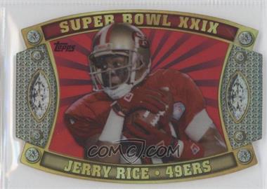 2011 Topps - Super Bowl Giveaway Die-Cut #SB-55 - Jerry Rice