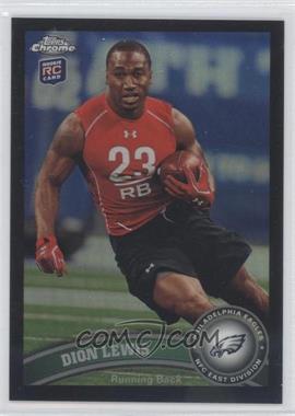 2011 Topps Chrome - [Base] - Black Refractor #168 - Dion Lewis /299