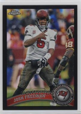 2011 Topps Chrome - [Base] - Black Refractor #177 - Josh Freeman /299